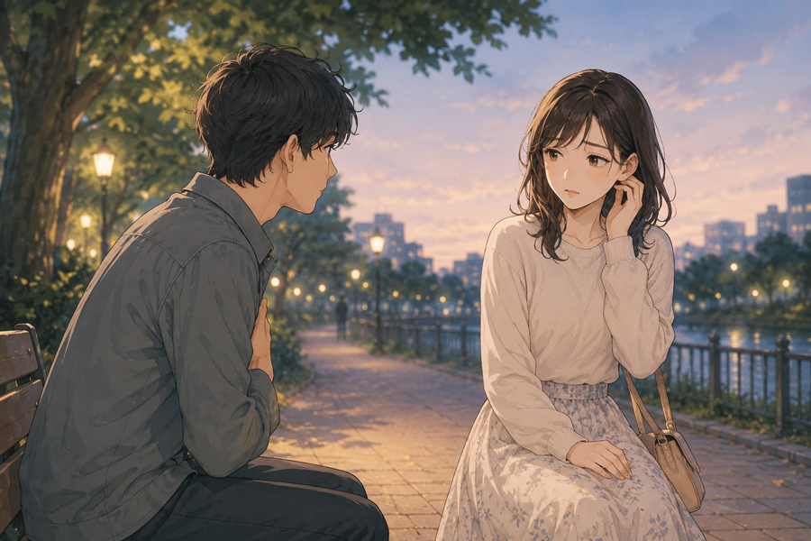 告白をはぐらかす 女性