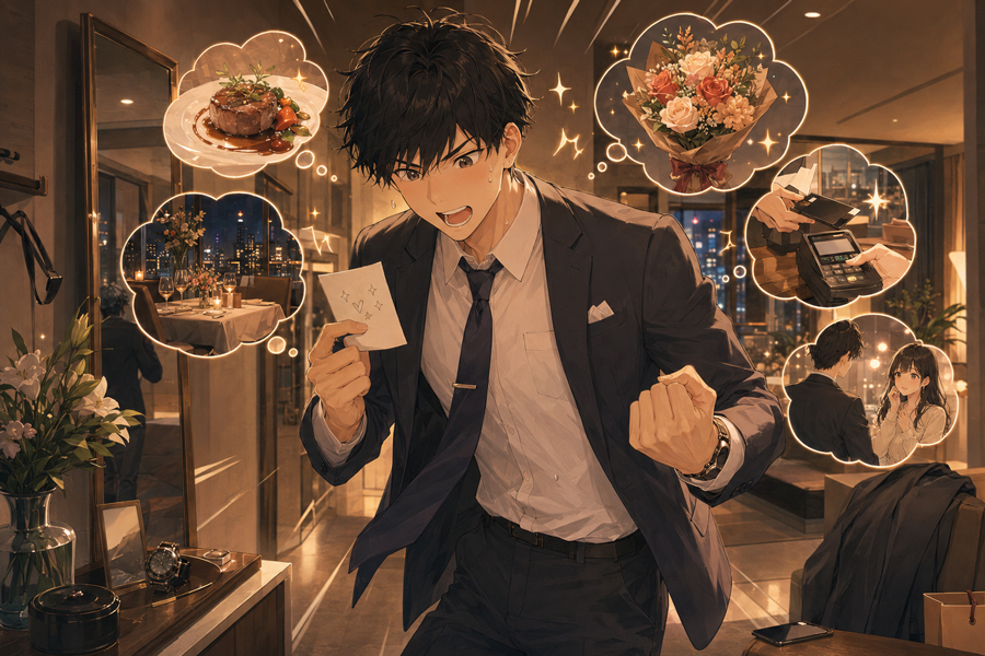 告白ディナー当日の進め方