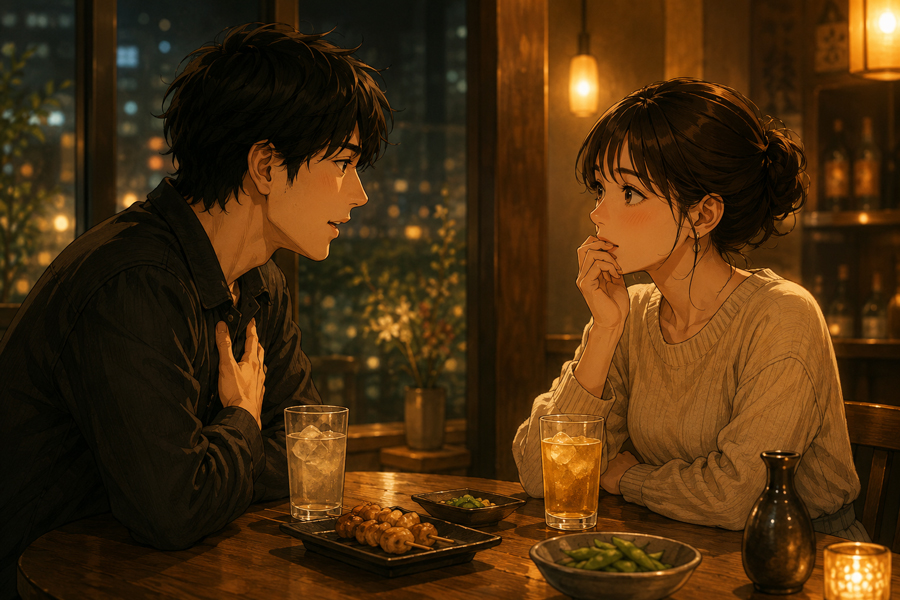 告白 お酒