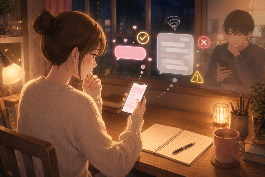 LINEで告白する例文と注意点
