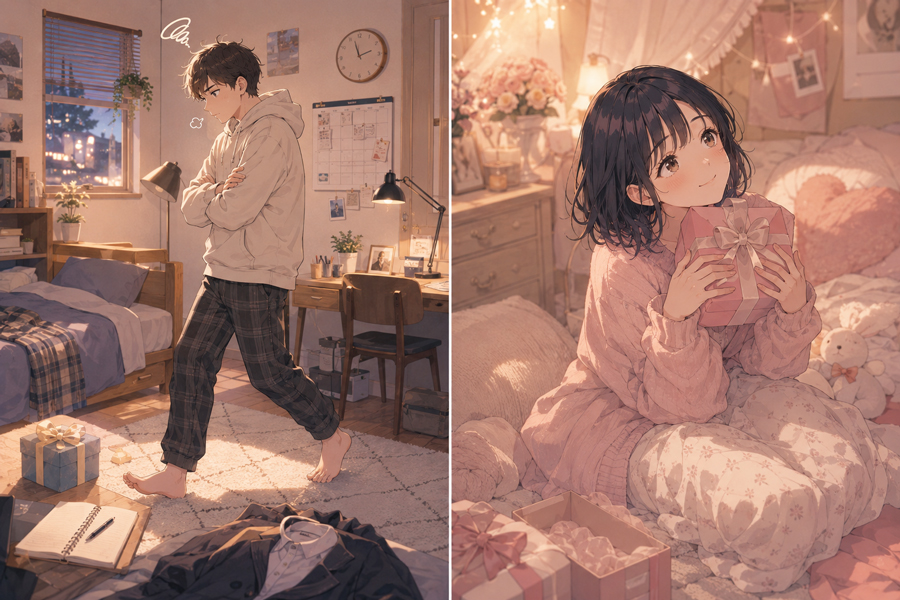 告白でプレゼントを渡すコツ