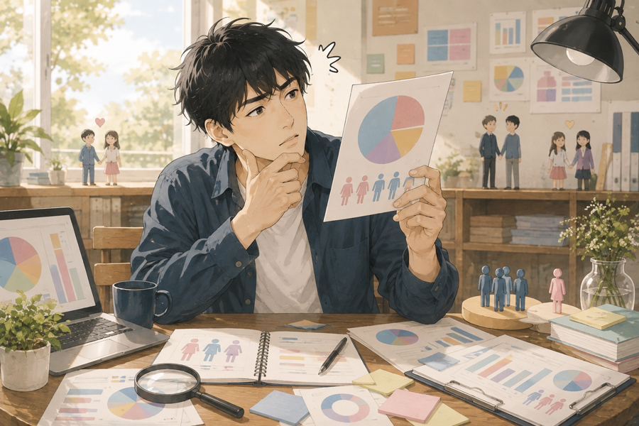 告白されたことない男の割合と実態